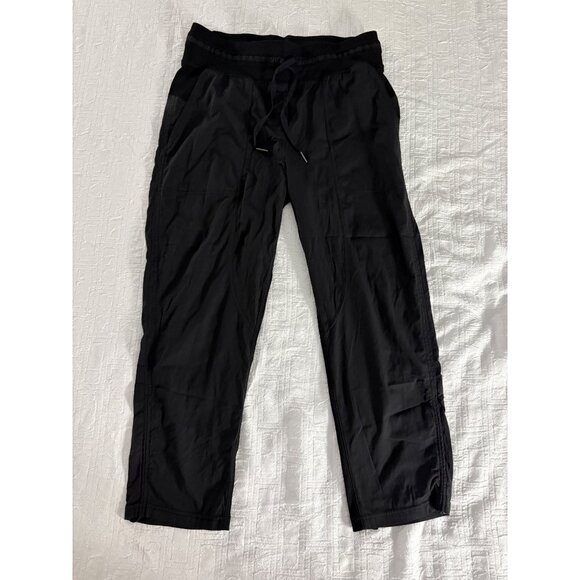 NWOT Lululemon Dance Studio Crop 25" Black Swift Lightweight Mid-Rise Pants 8 - Picture 10 of 10